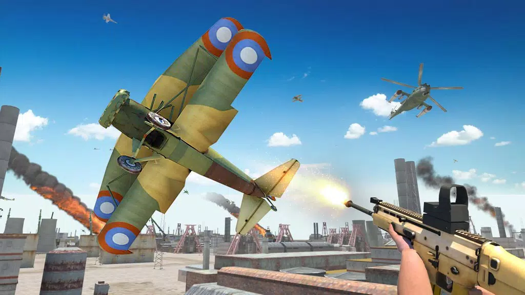 Airplane Shooter 3D Captura de pantalla 2