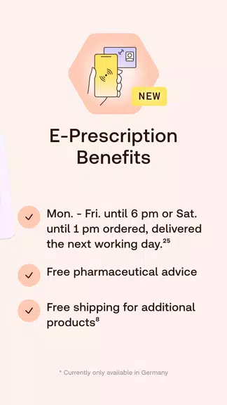 Redcare: Online Pharmacy 스크린샷 1