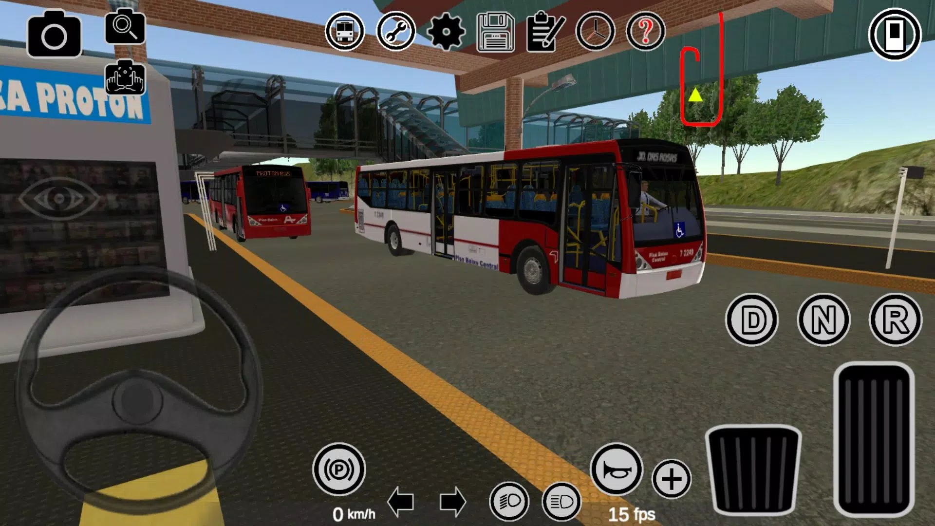Proton Bus Simulator Urbano Tangkapan skrin 0