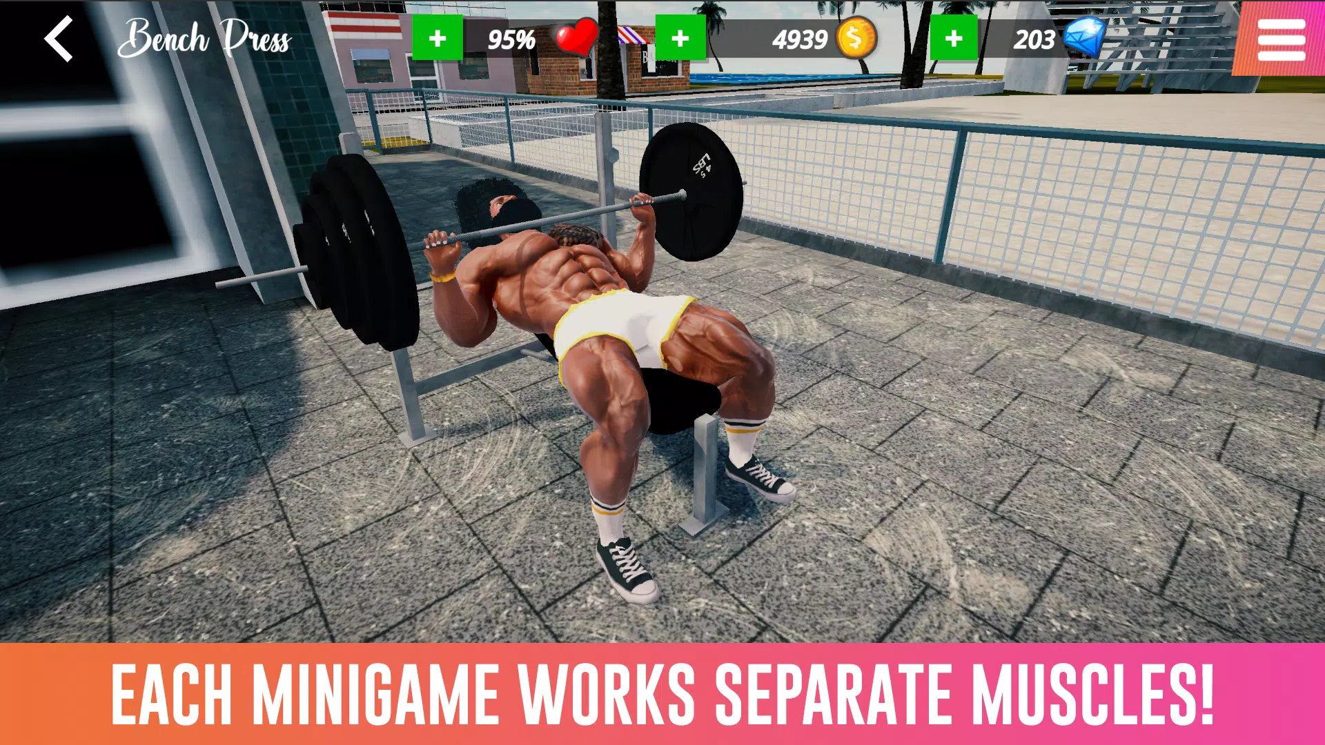 Schermata Iron Muscle IV - GYM simulator 2