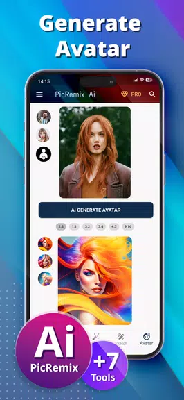 PicRemix AI Art & Avatars Ekran Görüntüsü 0