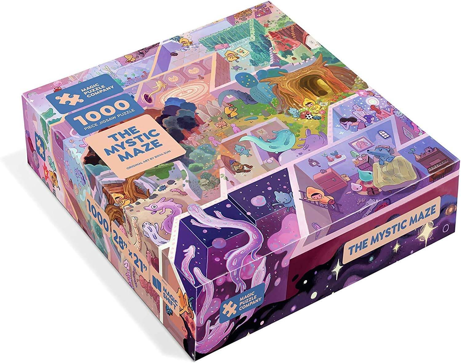 Das mystische Labyrinth 1000-Stück-Puzzle von der Magic Puzzle Company