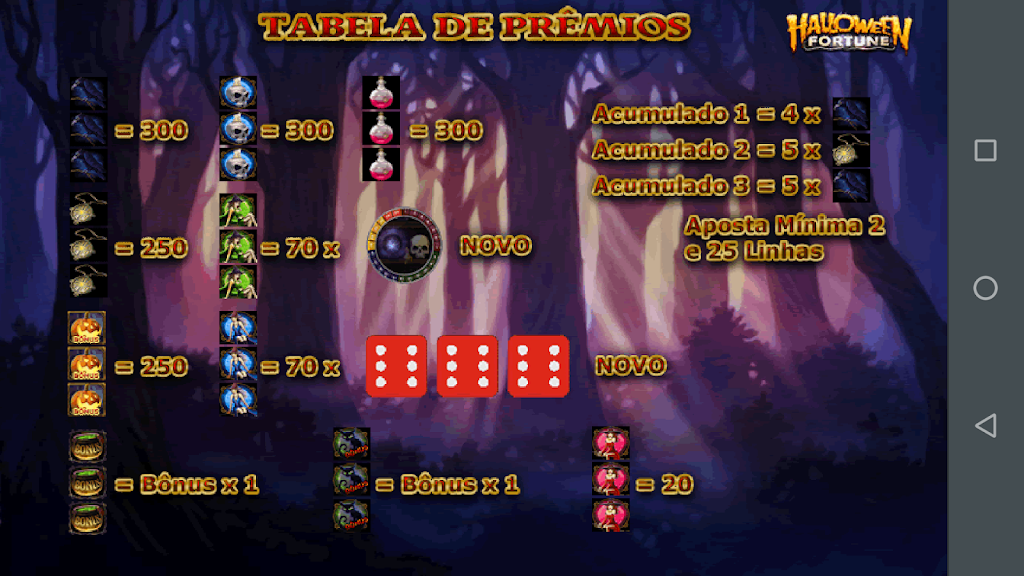 Schermata Halloween Fortune Caça Níquel 1