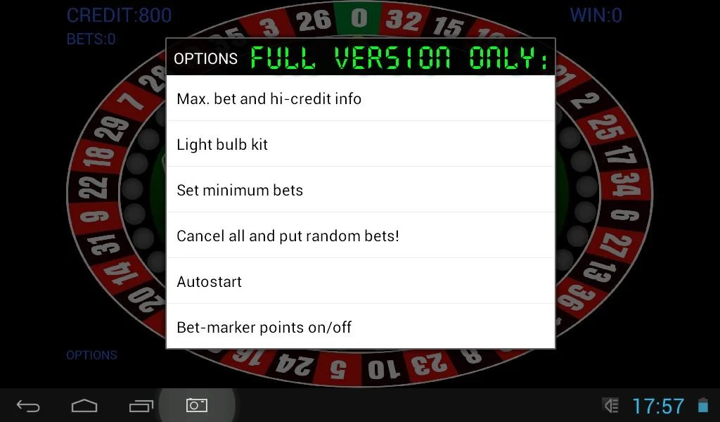 Round Roulette Demo स्क्रीनशॉट 3