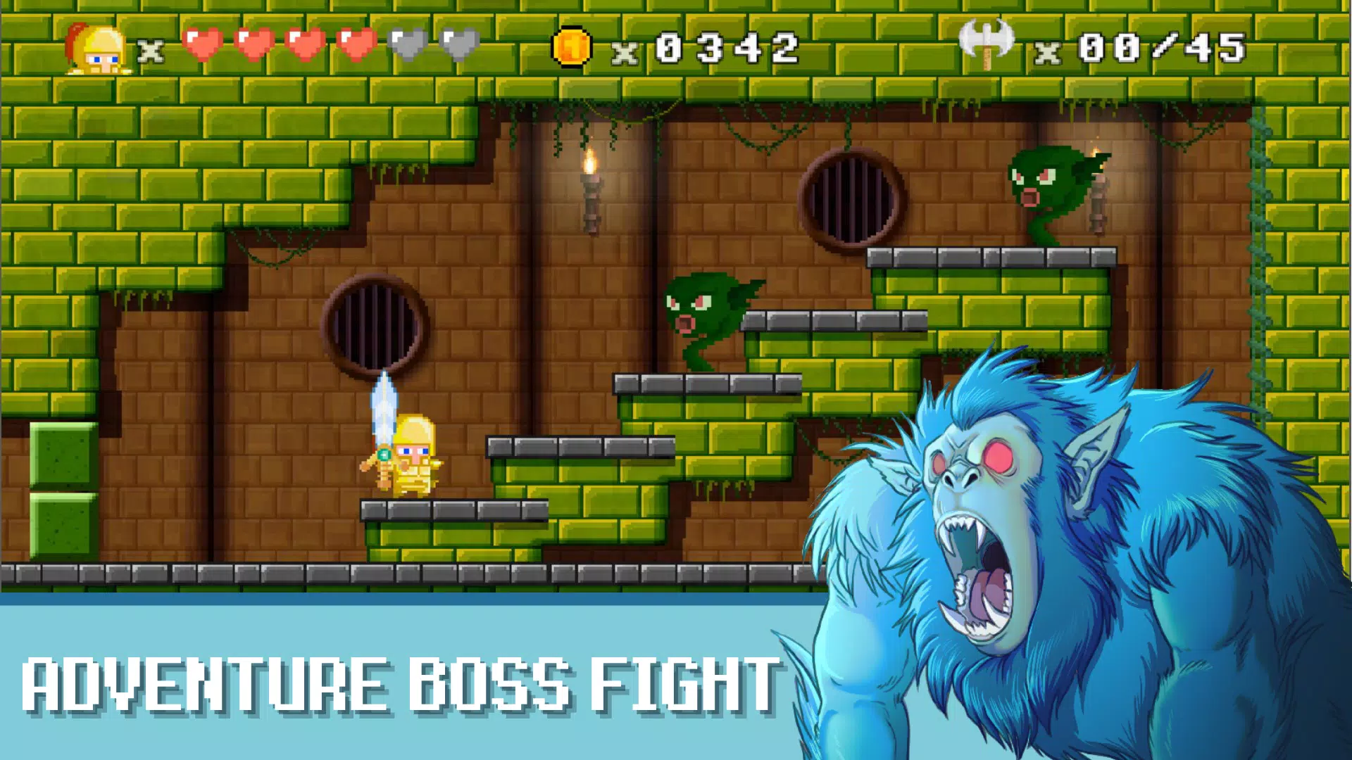 KoA: Platformer 2d games Captura de tela 2