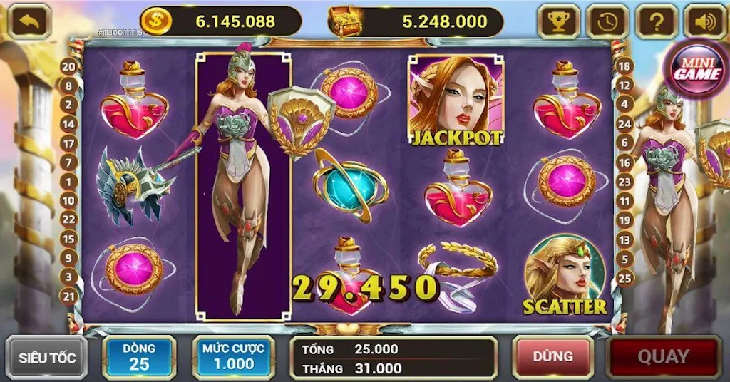 vuaslot - Đỉnh cao game quay hũ Capture d'écran 2