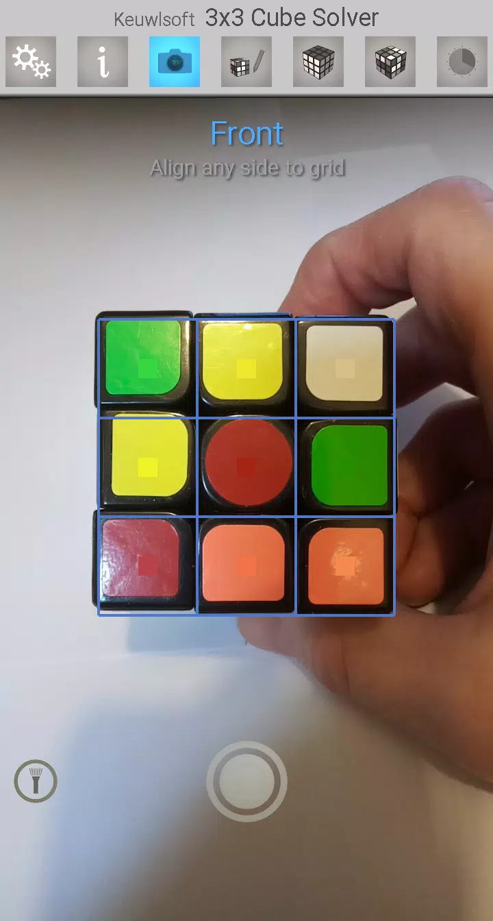 3x3 Cube Solver Zrzut ekranu 1