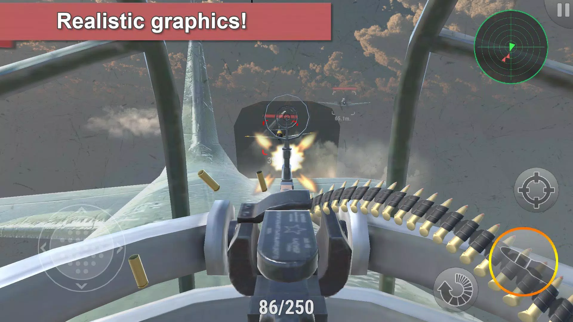 Air Defender: Bomber Simulator ဖန်သားပြင်ဓာတ်ပုံ 2