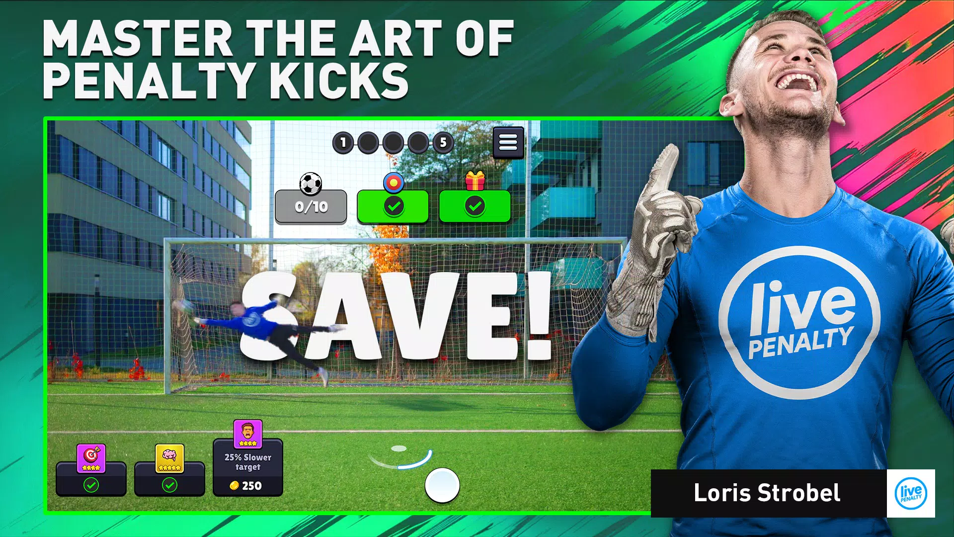 Football Penalty: Soccer Kick Tangkapan skrin 1