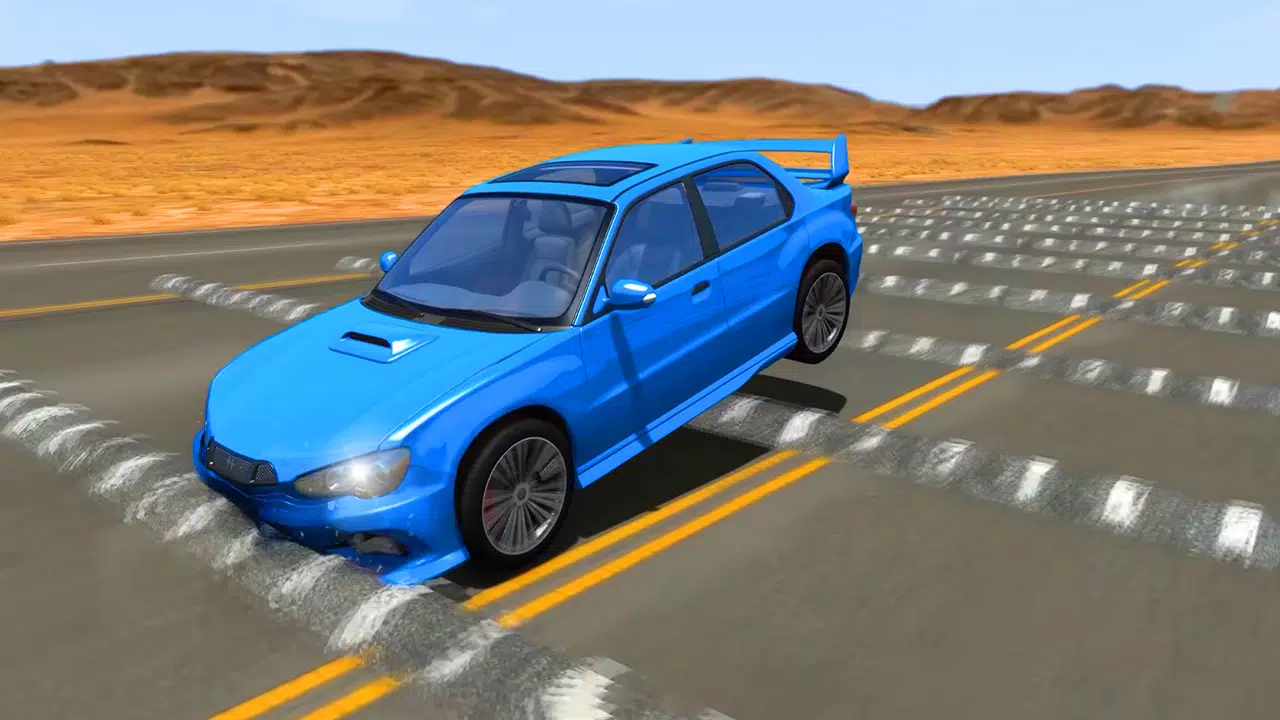 Beam Drive Road Crash 3D Games स्क्रीनशॉट 1