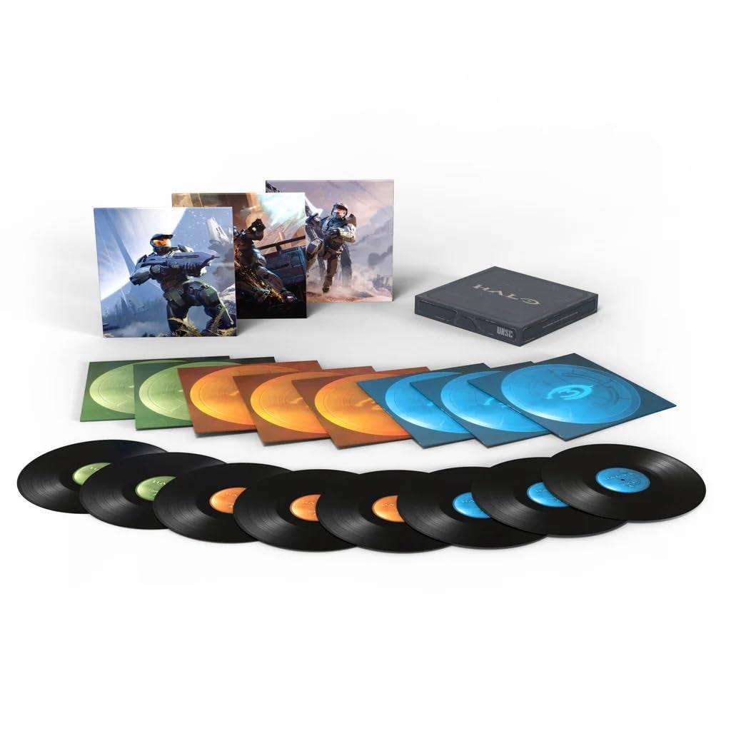 Set Kotak Soundtrack Original Halo Trilogy