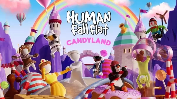Candyland: İnsan Fall Flat Mobile'da Yeni Seviye Açıklandı