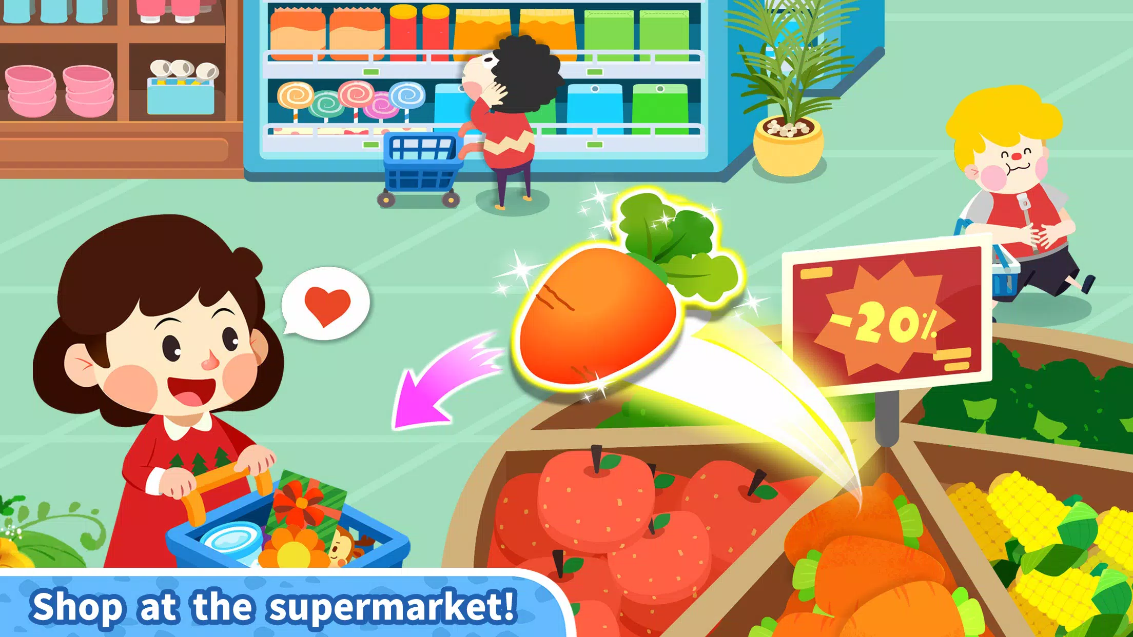 Little Panda’s Town: Street Screenshot 3