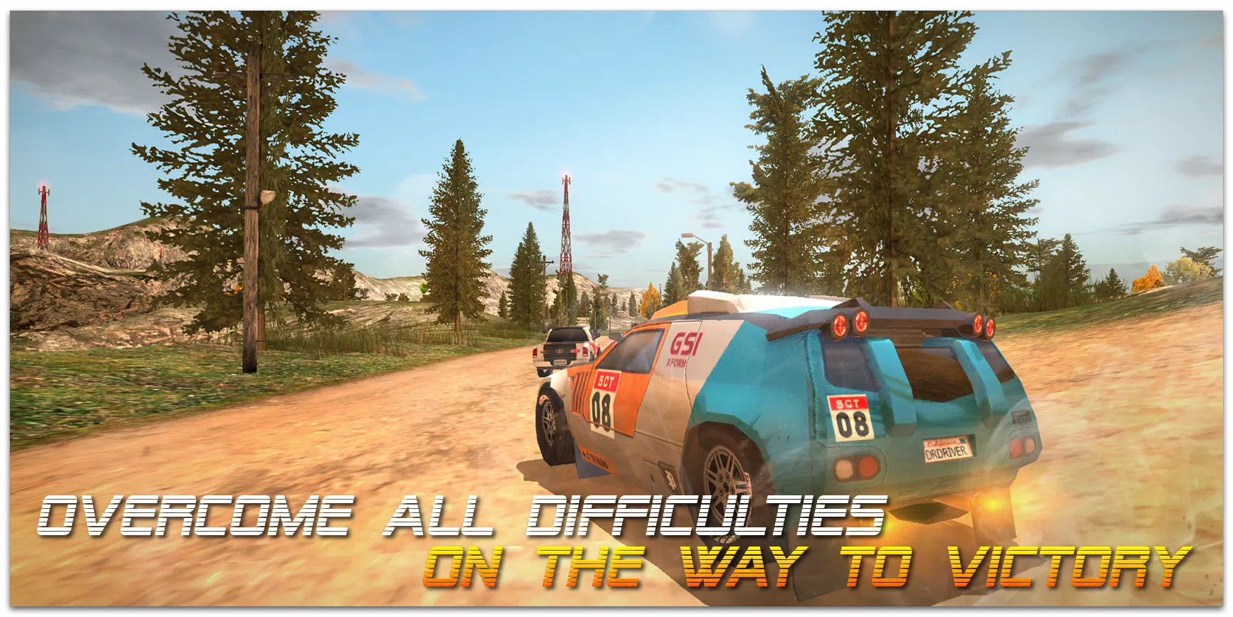 Xtreme Rally Driver HD Capture d'écran 2