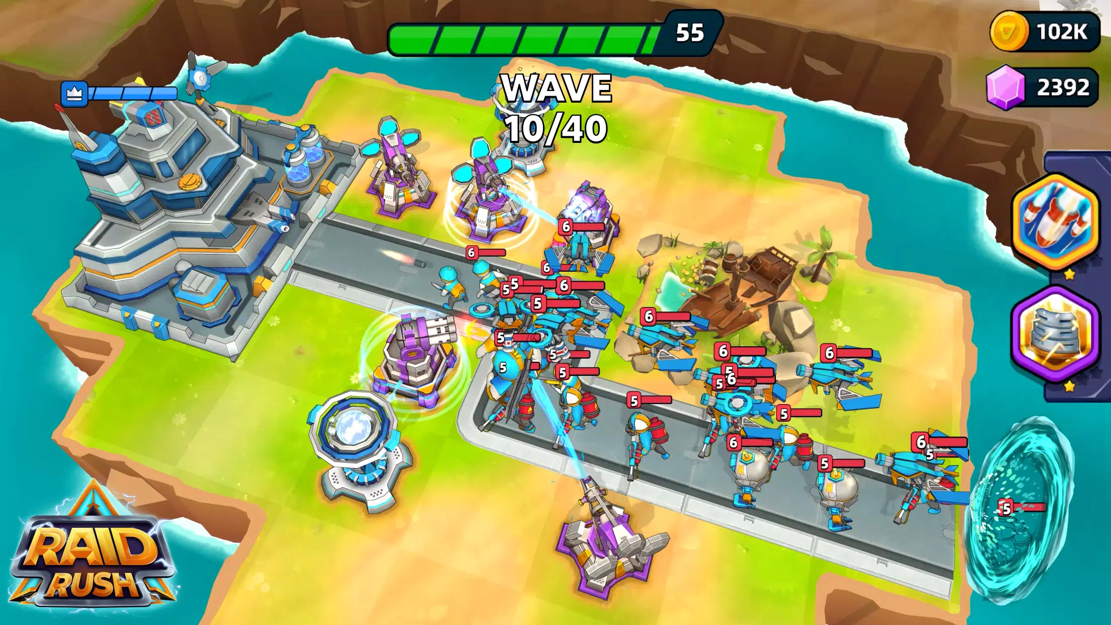 Raid Rush Скриншот 0