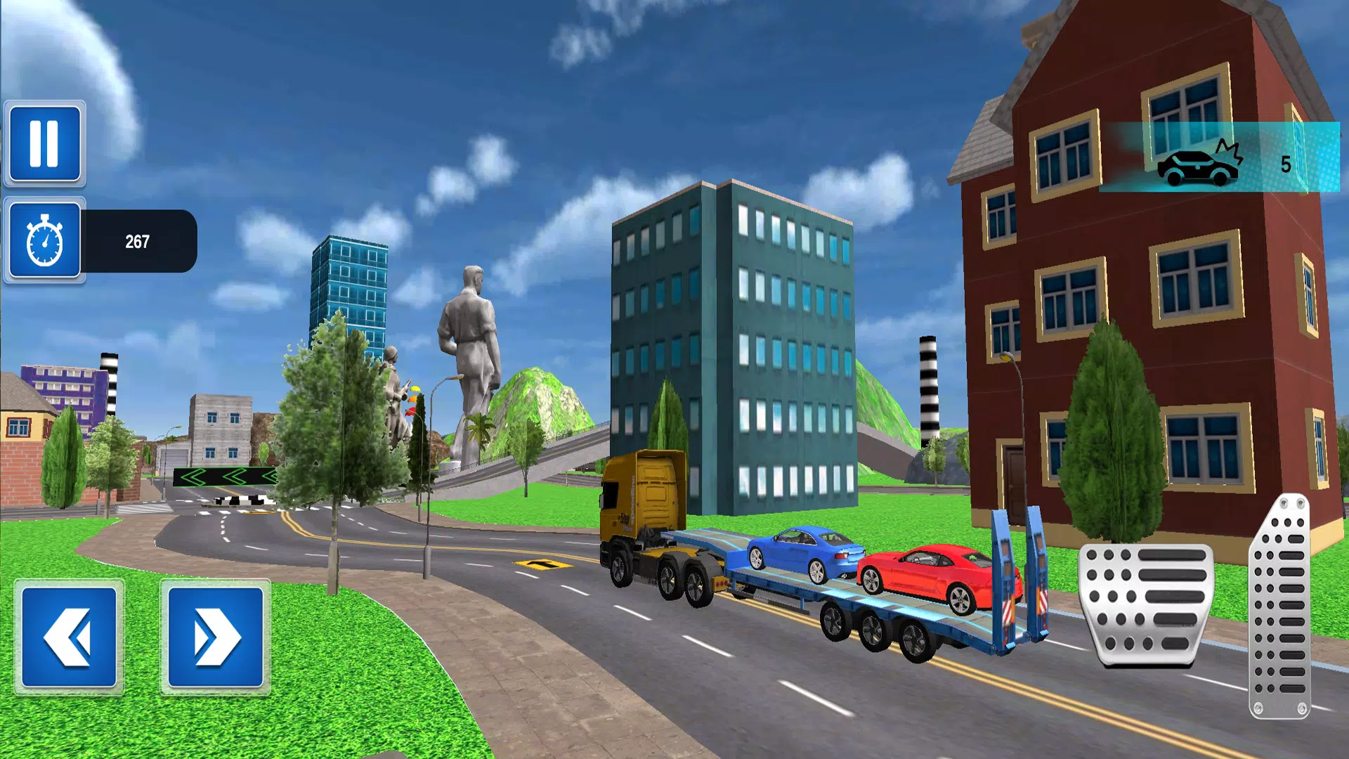 Truck Transport Game Simulator Скриншот 2