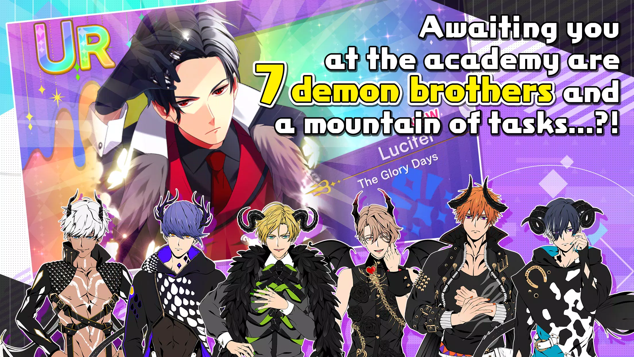 Obey Me! Anime Otome Sim Game Скриншот 1