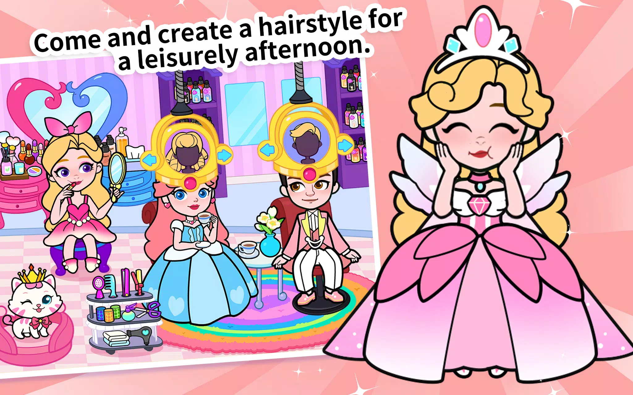 Paper Princess’s Dream Castle Captura de tela 3