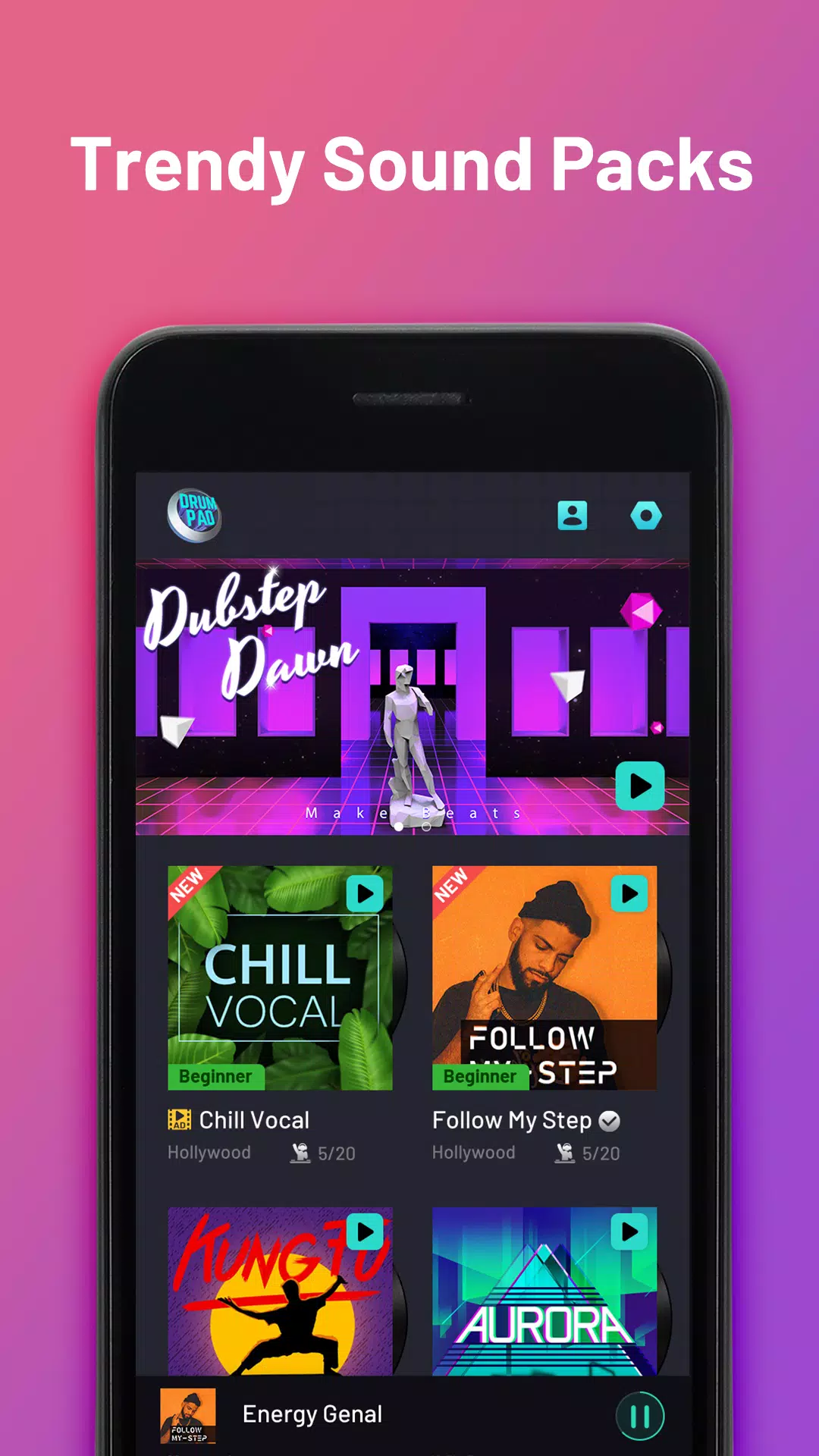 Drum Pad – Free Beat Maker Mac 스크린샷 1