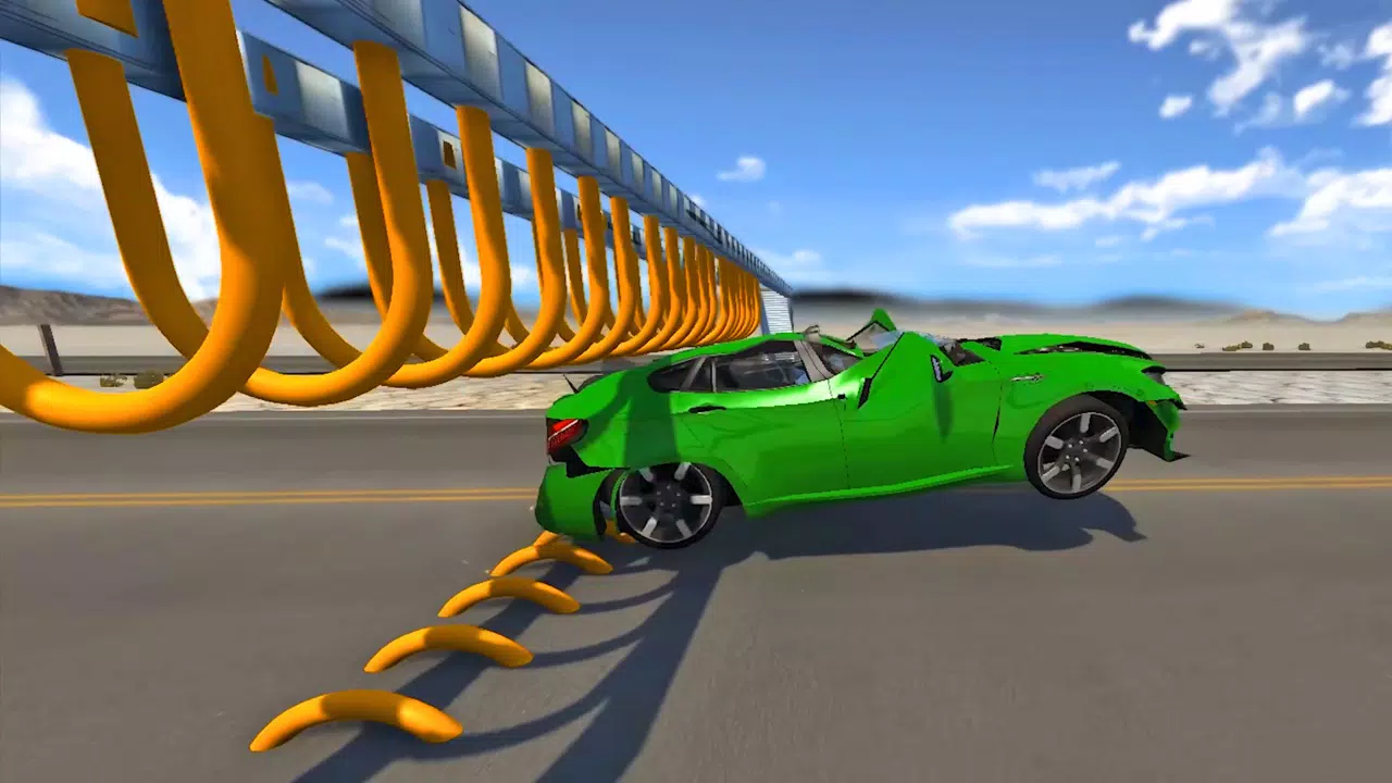 Beam Drive Road Crash 3D Games स्क्रीनशॉट 3