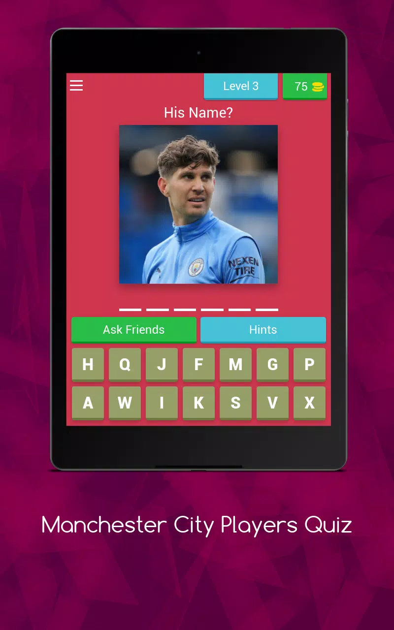 Schermata Manchester City Player’s Quiz 3