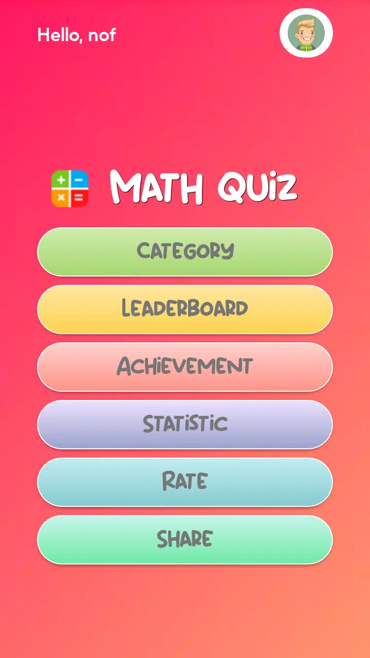 Math Quiz স্ক্রিনশট 0