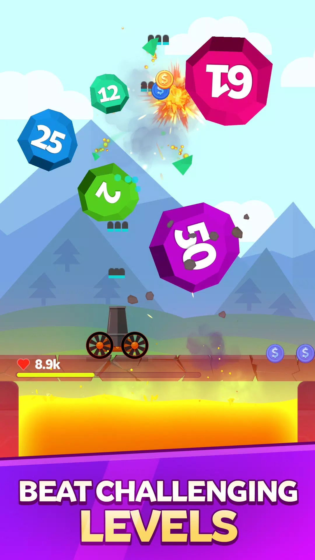 Ball Blast Cannon blitz mania Captura de tela 2