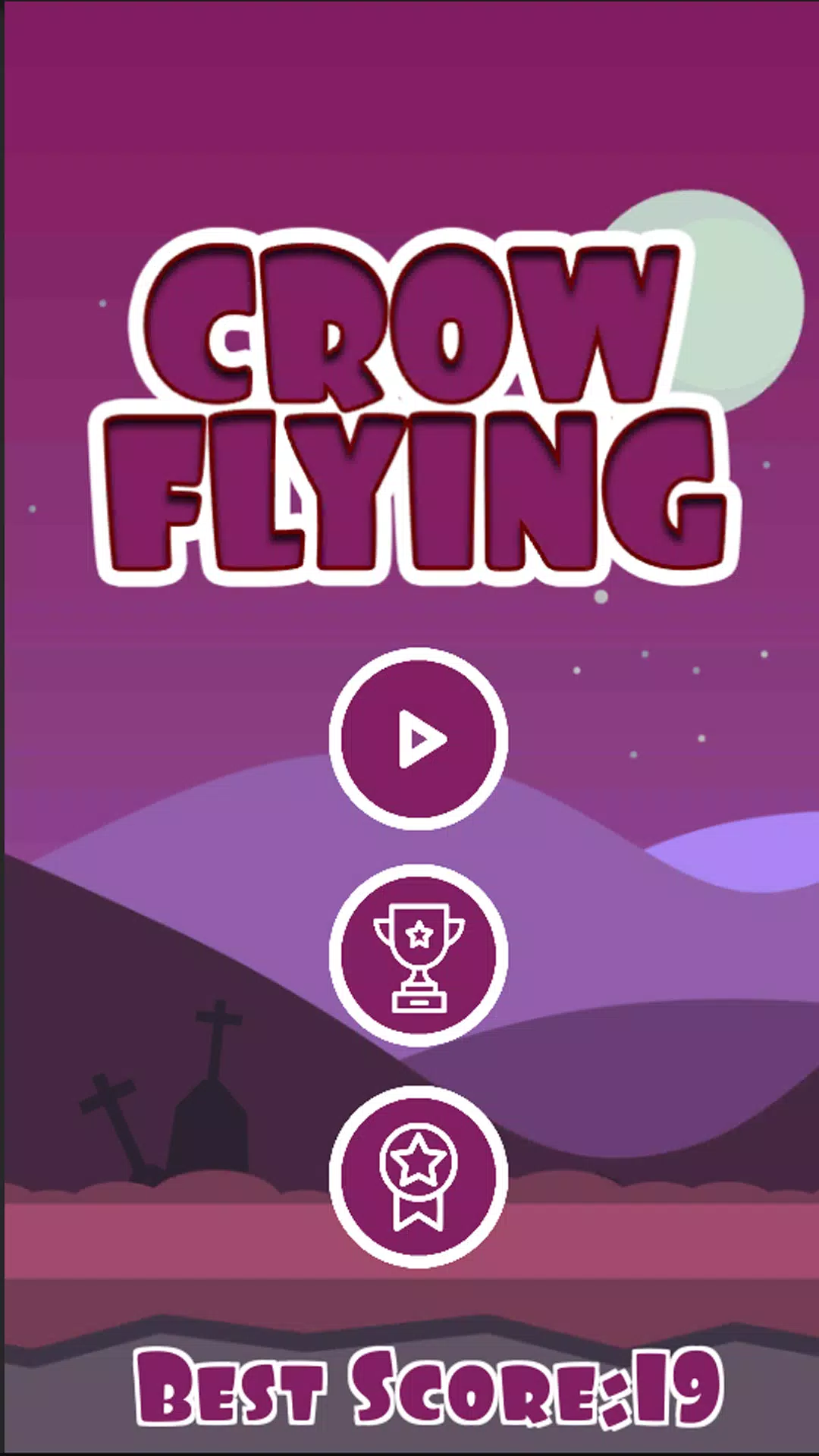Crow Flying Captura de tela 0
