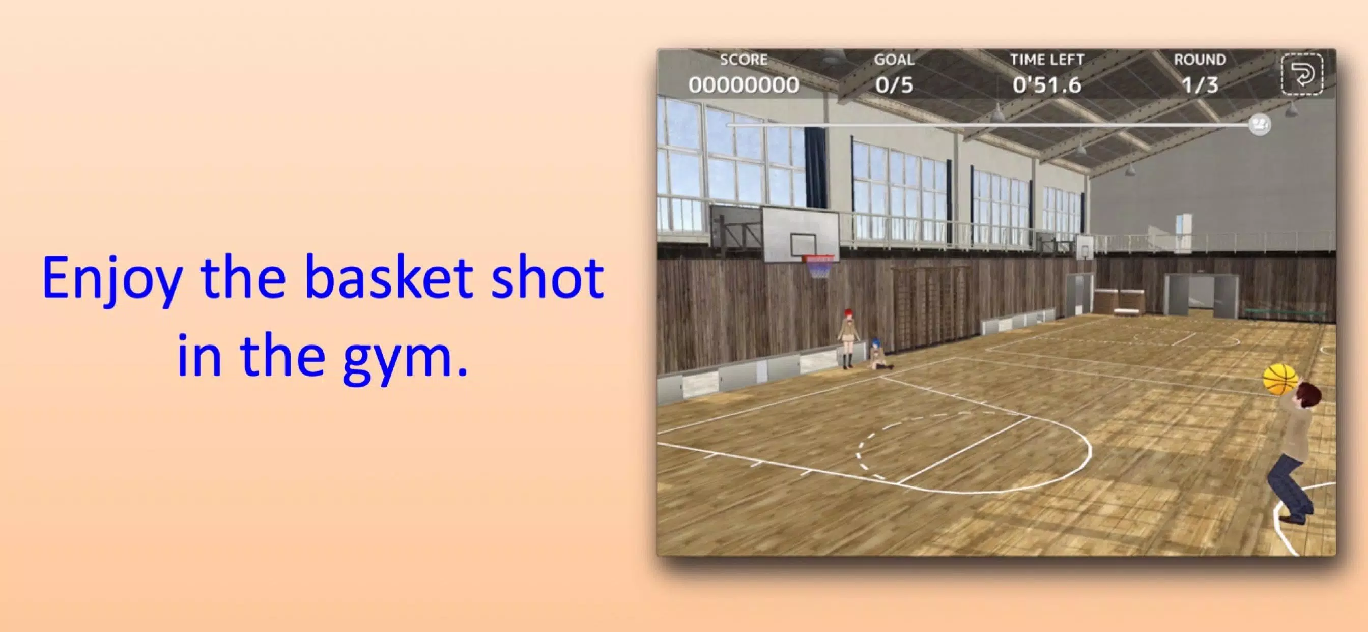 School Basket Schermafbeelding 1