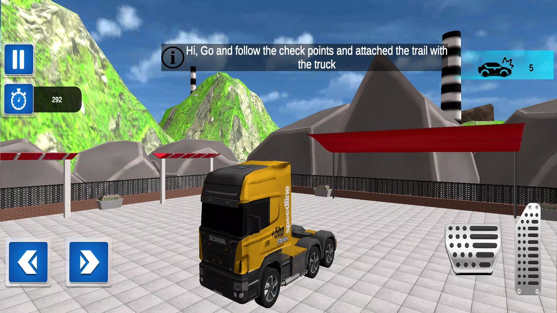 Truck Transport Game Simulator Скриншот 3