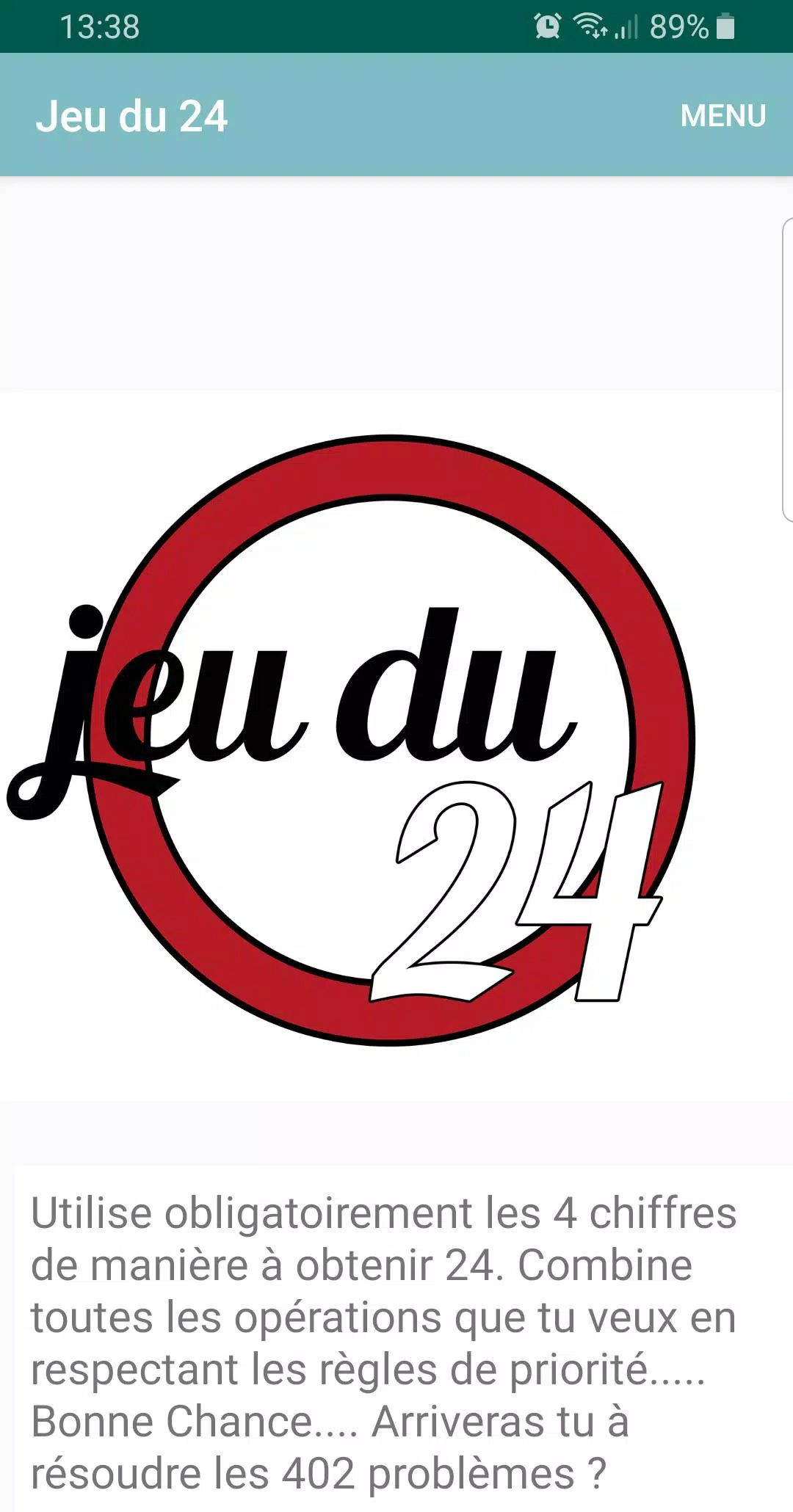 Jeu du 24 スクリーンショット 0