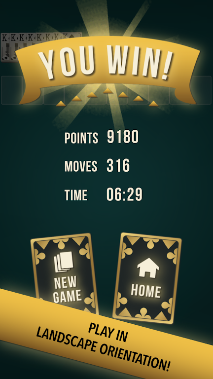 Spider Solitaire by Storm8 Captura de pantalla 2