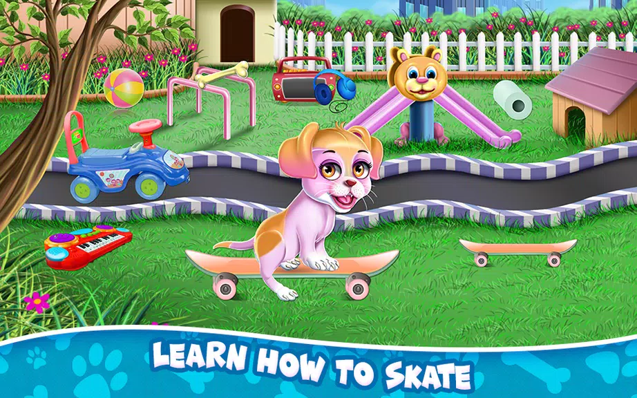 Fluffy Puppy Play and Care Zrzut ekranu 3