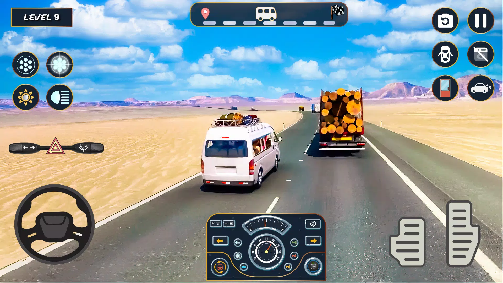 Van Simulator Dubai Van Games スクリーンショット 2