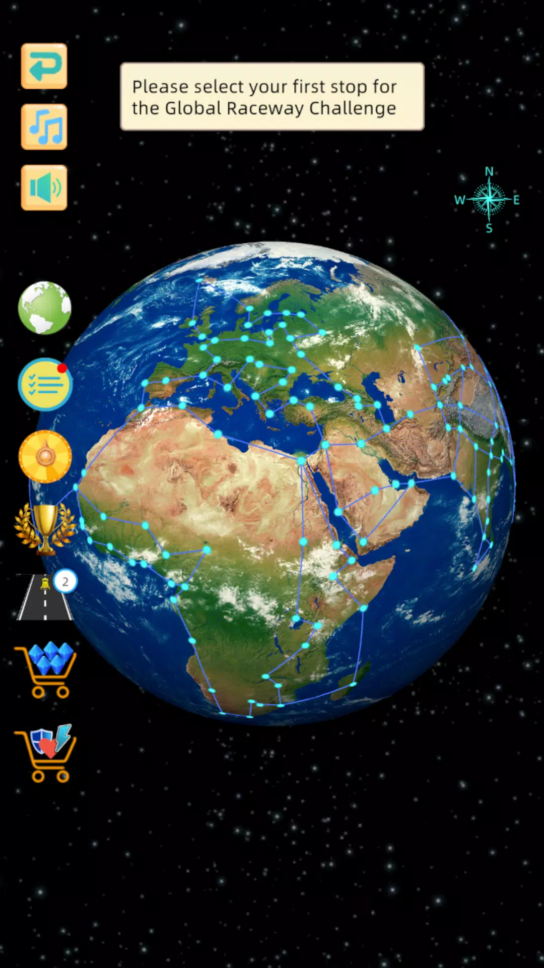 Global Raceway Challenge Скриншот 1