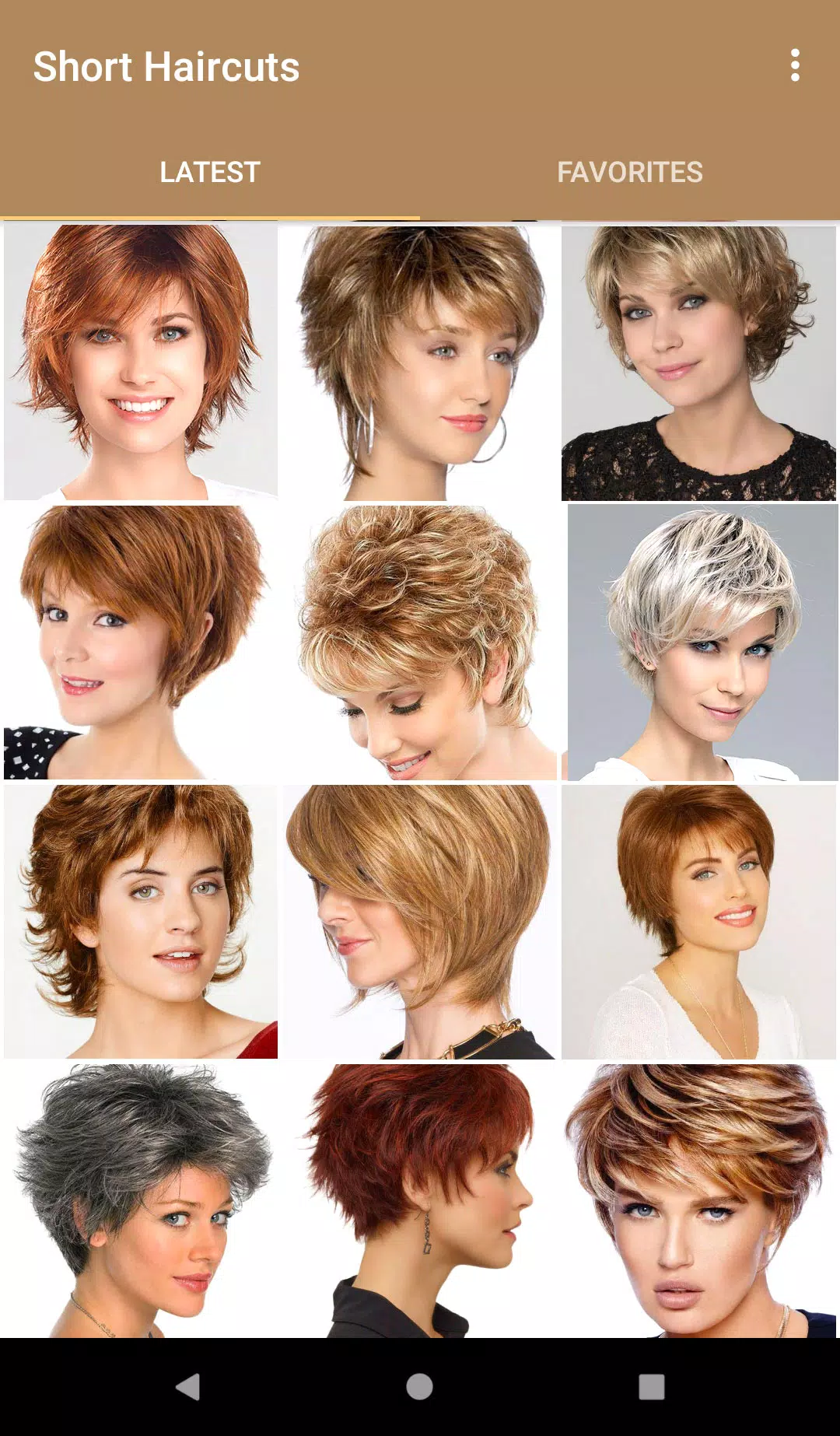 Short Haircuts ภาพหน้าจอ 0