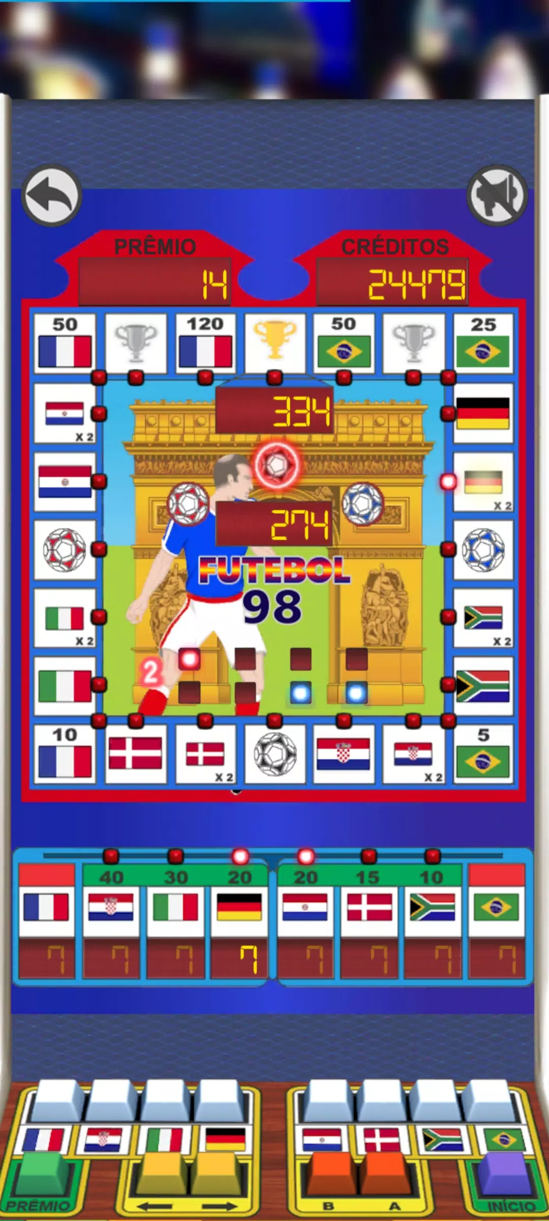 Football 98 Slot Machine应用截图第1张