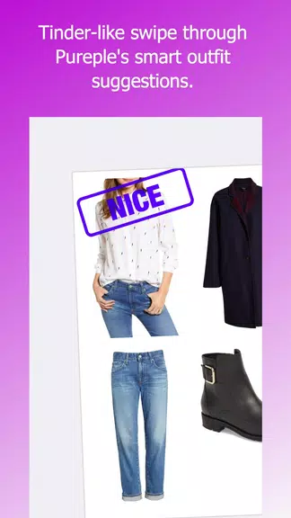 Pureple Outfit Planner Captura de pantalla 2