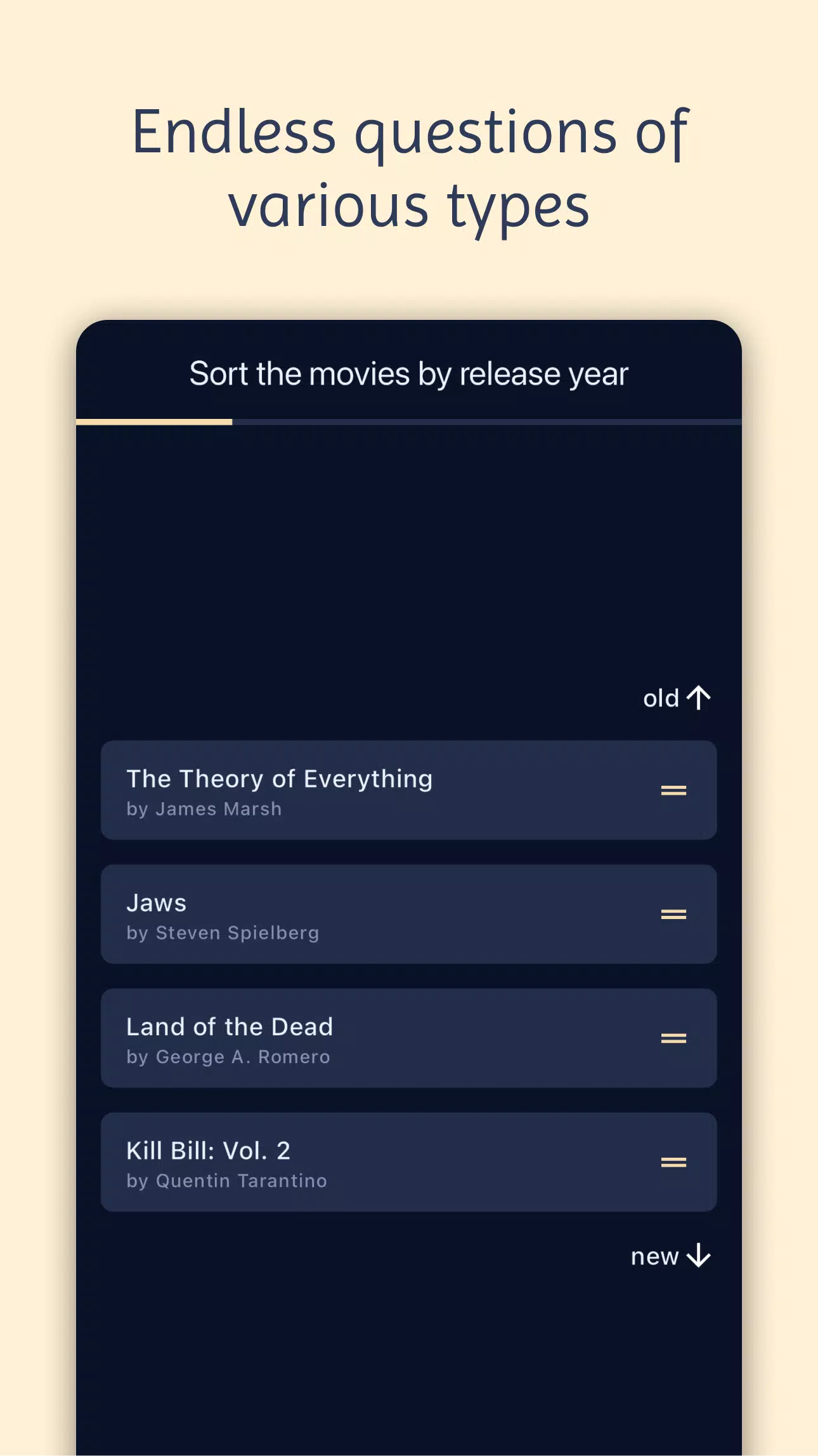 Movie & Actor Quiz Capture d'écran 1