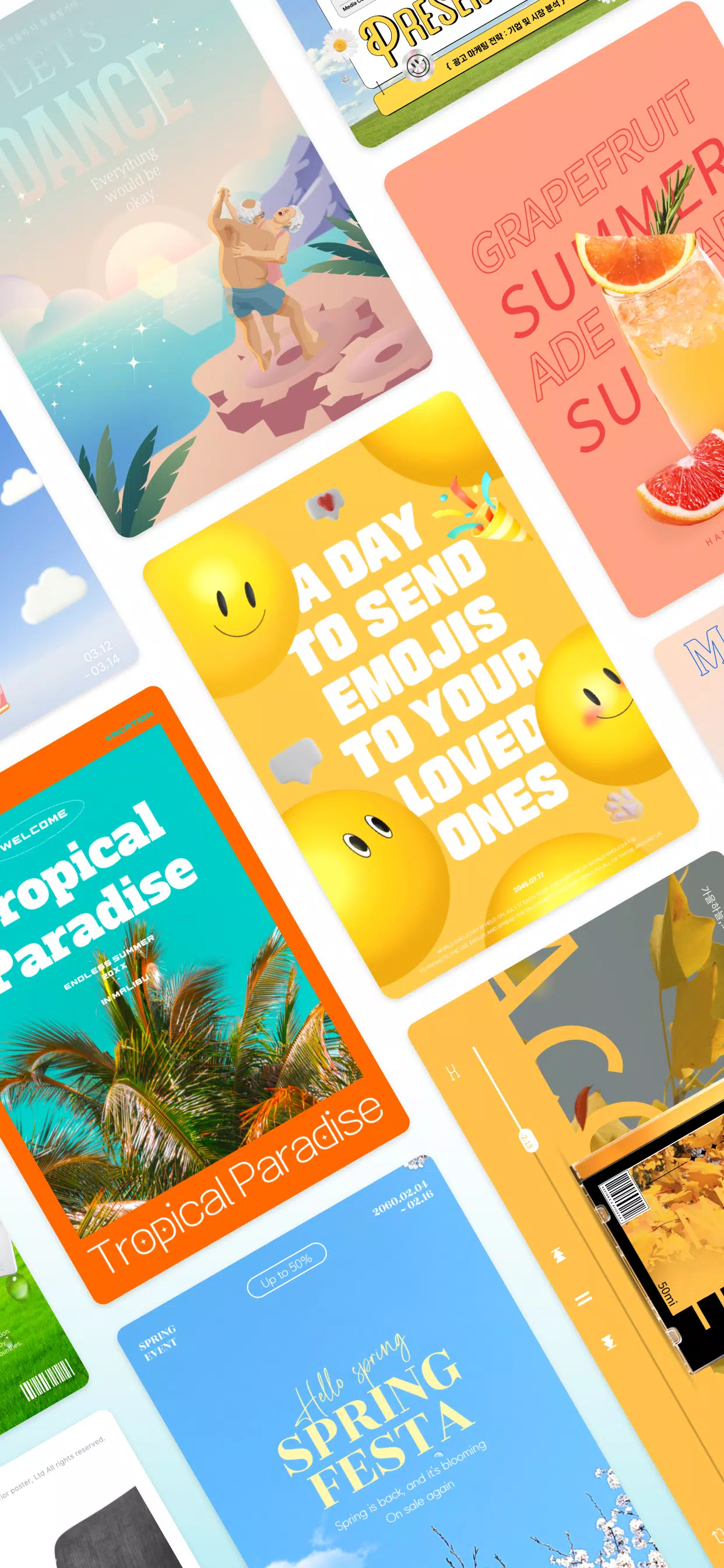 MiriCanvas: Poster, PPT design Ekran Görüntüsü 1