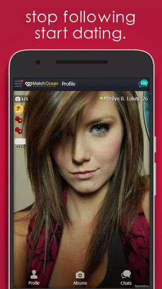 Schermata Free Dating App & Flirt Chat - MatchOcean 0