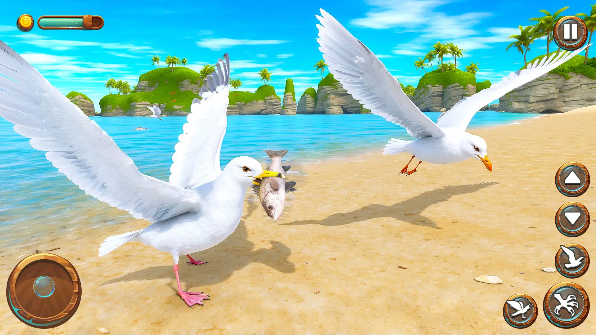 Seagull Bird Life Simulator Capture d'écran 0