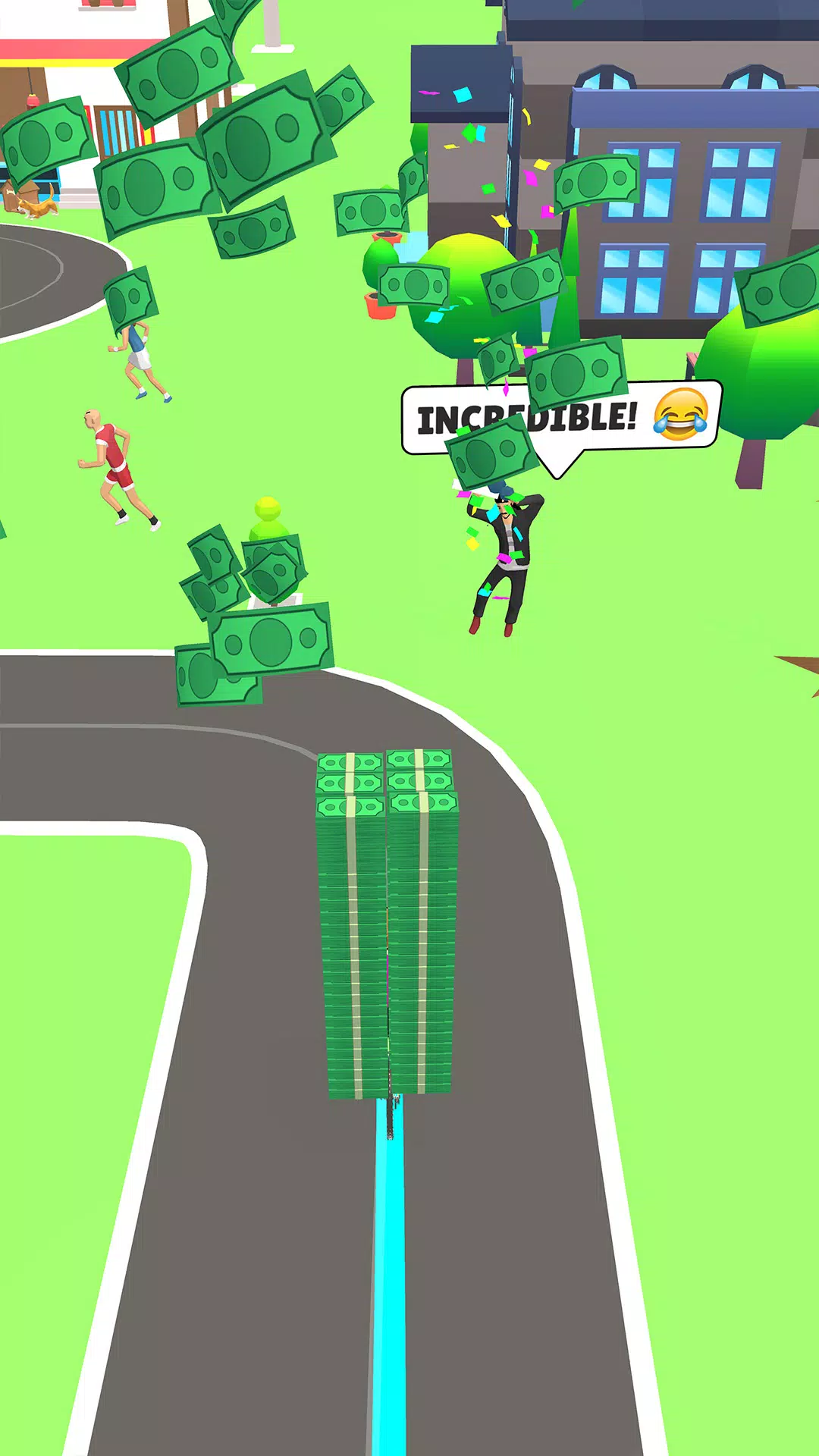 Paper Rider Delivery  Boy Game スクリーンショット 1