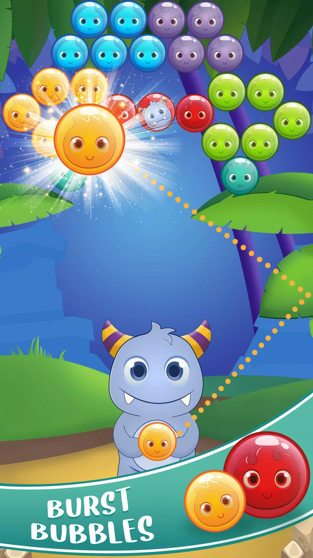 Bubble friends rescue Captura de pantalla 1