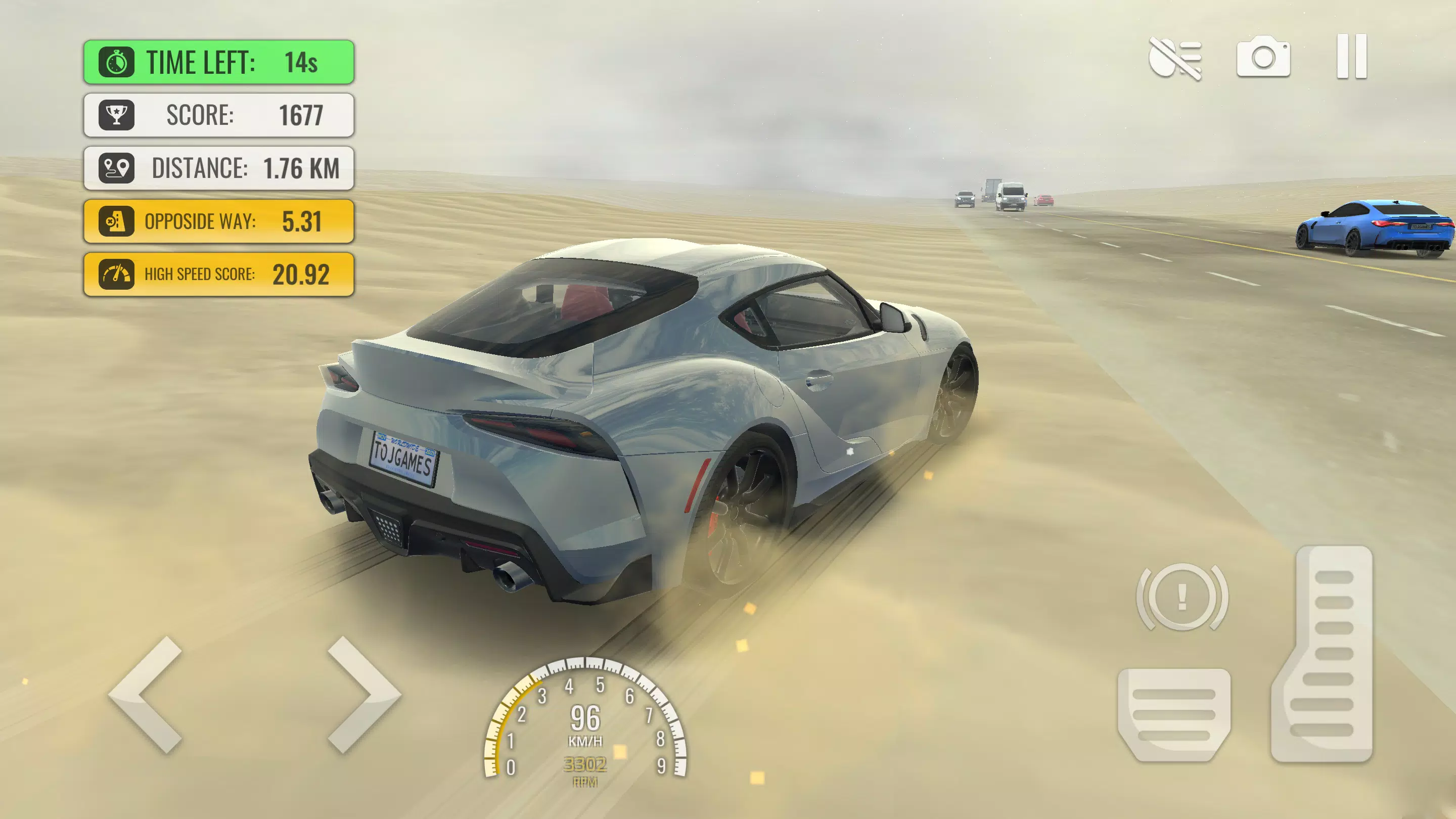 Traffic Racer Pro Captura de tela 3
