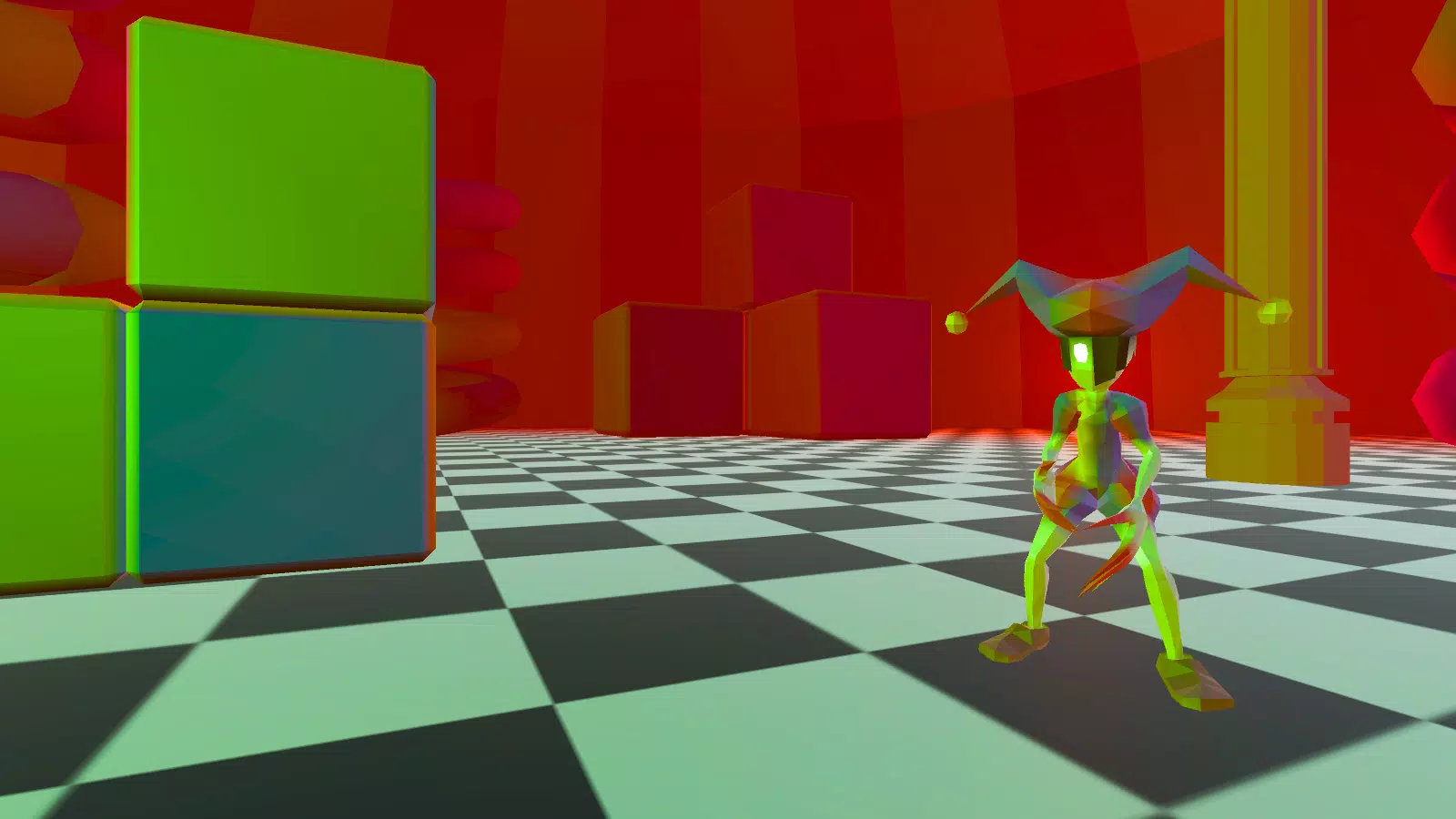 Creepy Pomni - Circus Escape Captura de pantalla 1
