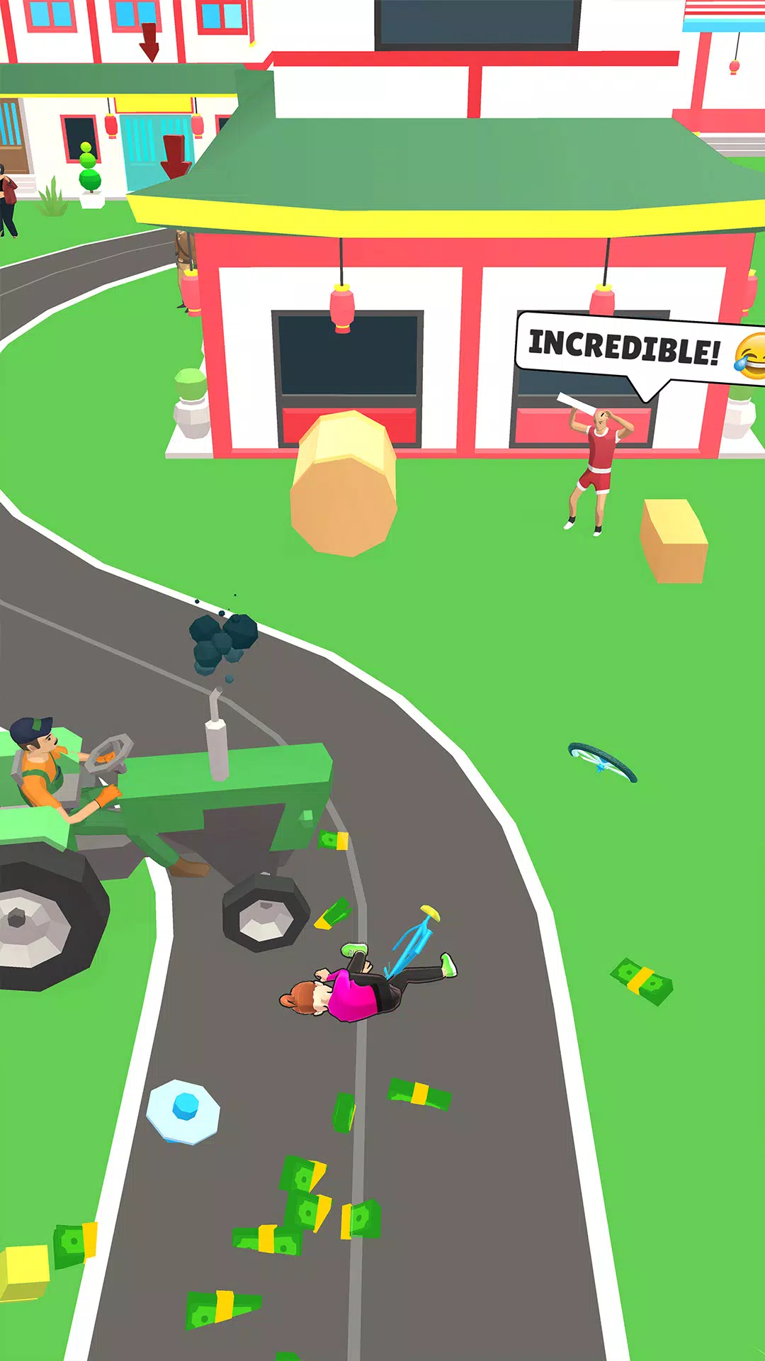Paper Rider Delivery  Boy Game スクリーンショット 3