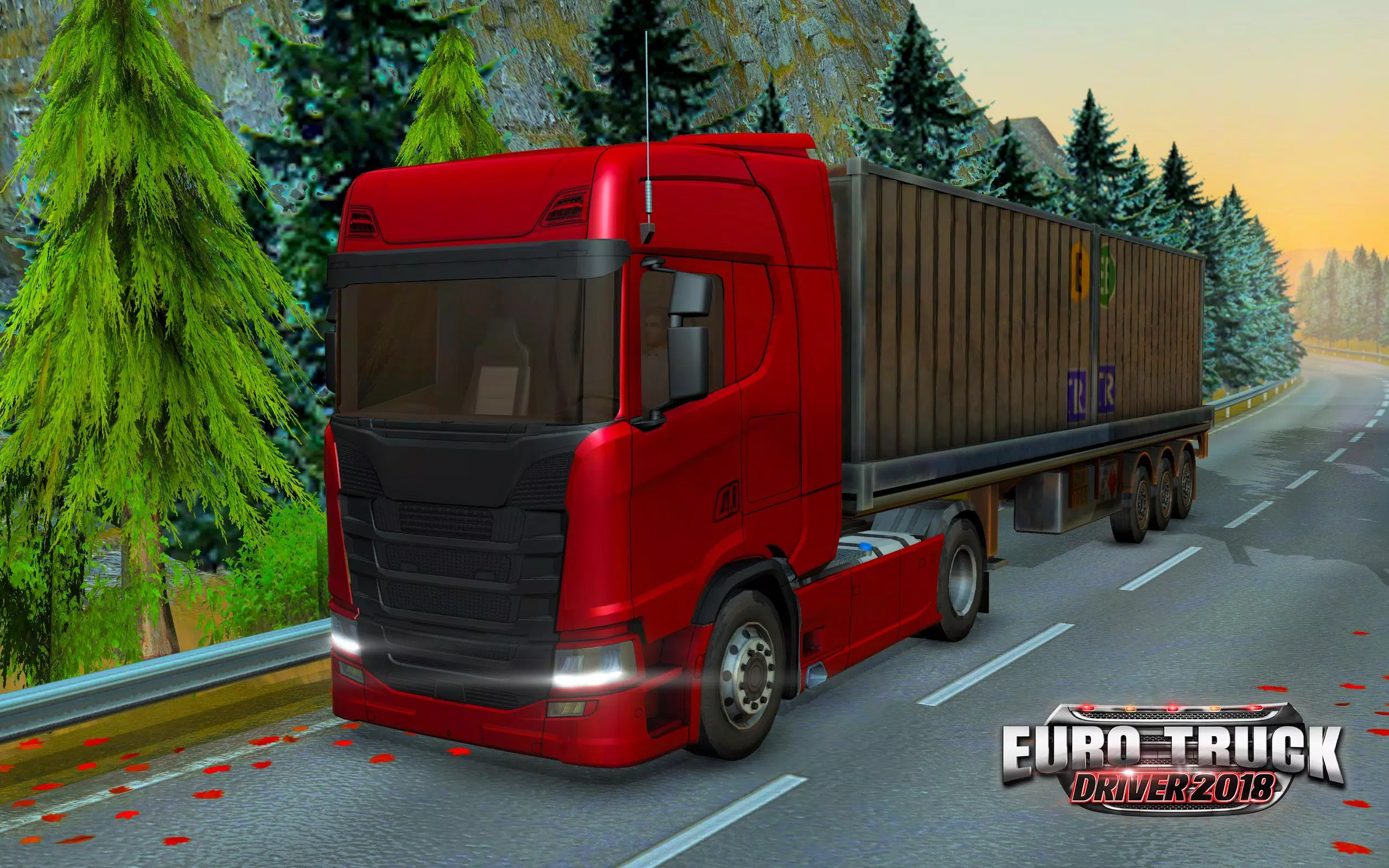 Euro Truck Driver 2018 Tangkapan skrin 0
