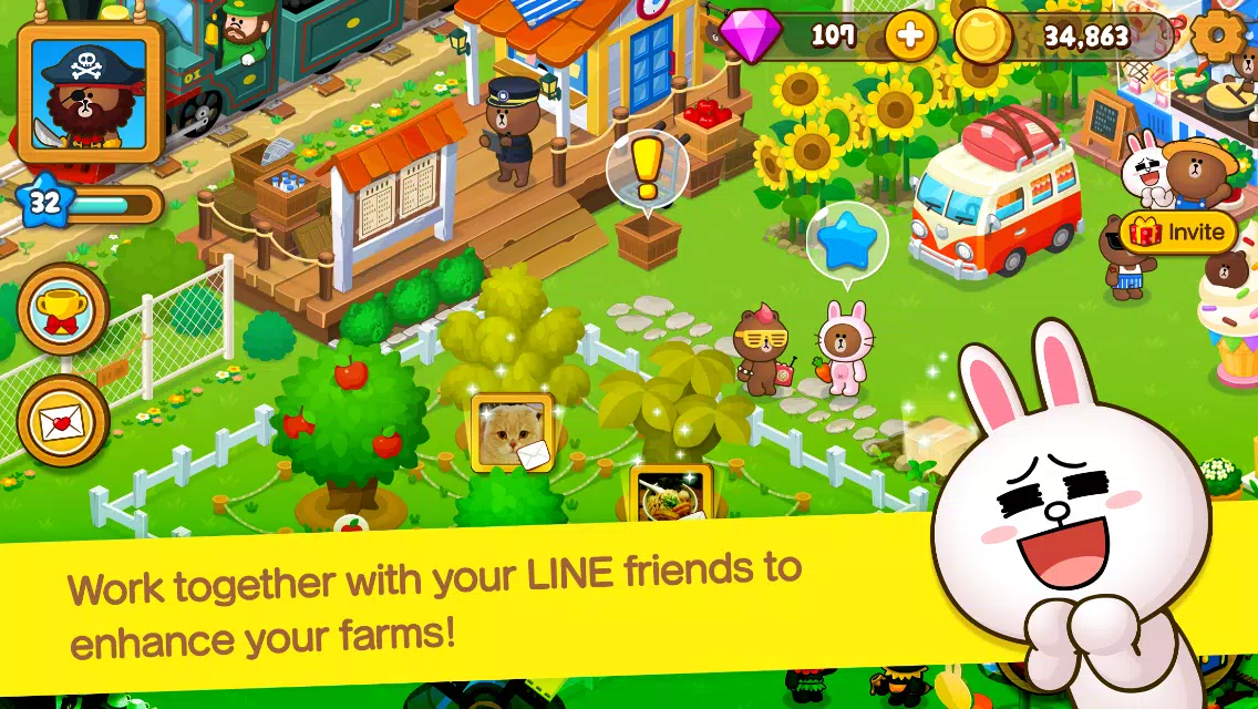 LINE BROWN FARM Ảnh chụp màn hình 1