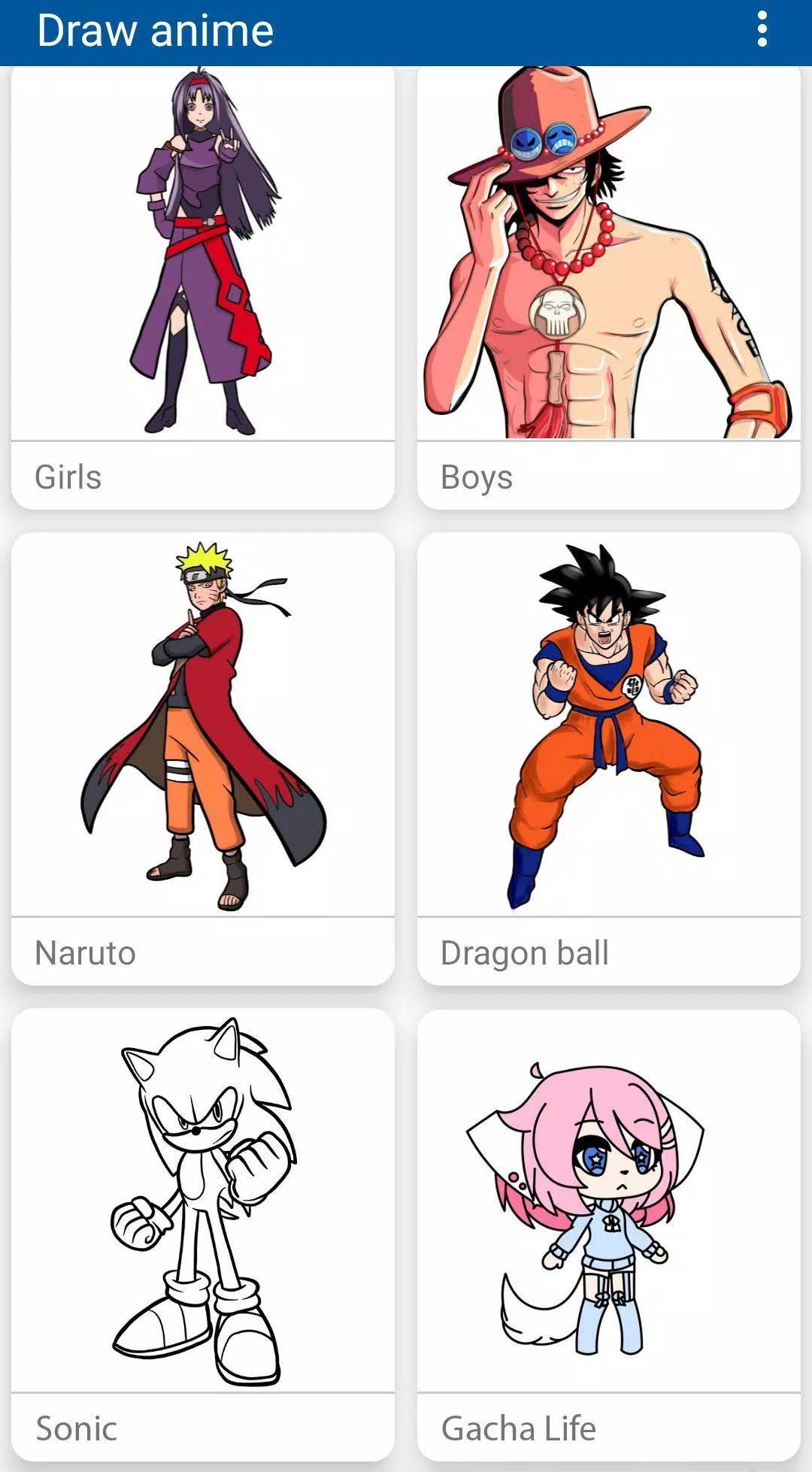 How to Draw Anime Tangkapan skrin 0